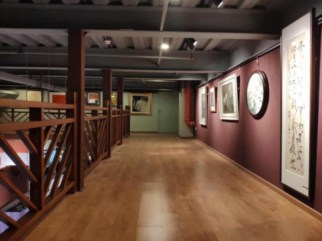 巖星建設|廣東嶺南工藝美術(shù)館工程設計插圖(6) 二樓展區